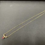 K18 ルビーネックレス