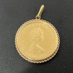 K24 メイプルリーフ金貨 ペンダントトップ