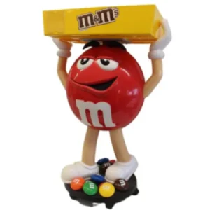 フィギュア  m&m’s エムアンドエムズ レッド ディスプレイ キャラクター