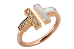 ティファニー リング Tワイヤーダイヤモンド