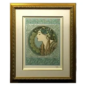 絵画 アルフォンス・ミュシャ ローレル