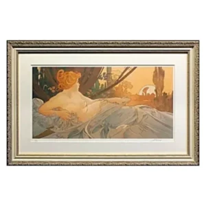 絵画 アルフォンス・ミュシャ 曙