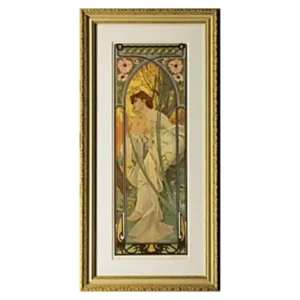 絵画 アルフォンス・ミュシャ 夕べの夢想