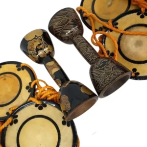 和楽器 蒔絵 鼓