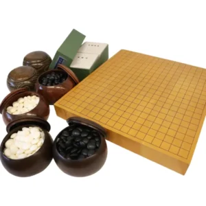 囲碁【囲碁盤 碁石×3点】囲碁盤セット