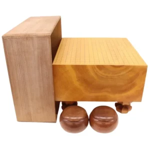 囲碁盤 桐覆 碁石 黒184個 白172個