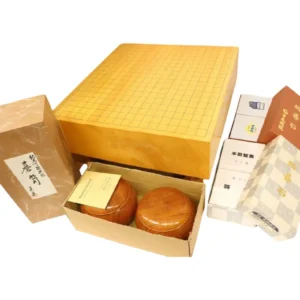 囲碁盤 桐覆 碁石×2点 碁笥 囲碁盤セット