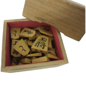 将棋駒 駒箱 潜龍作 眞玉