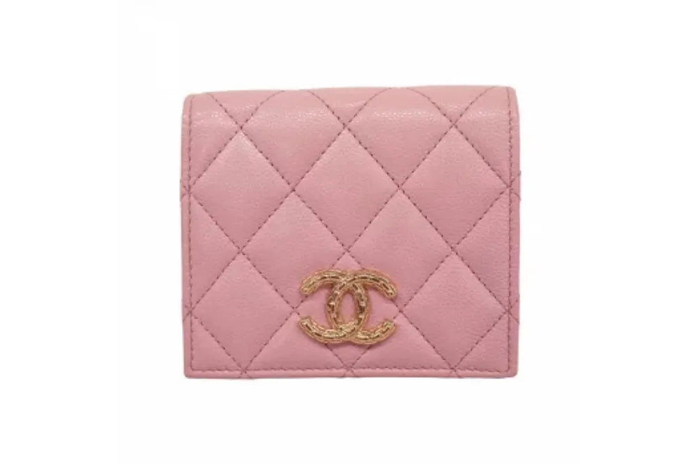 シャネルピンク財布