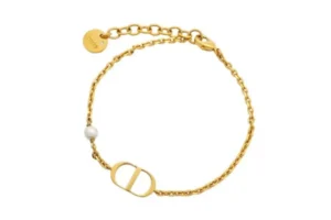 ディオールロゴパールブレスレット