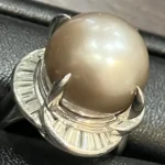 Pt900 パール リング