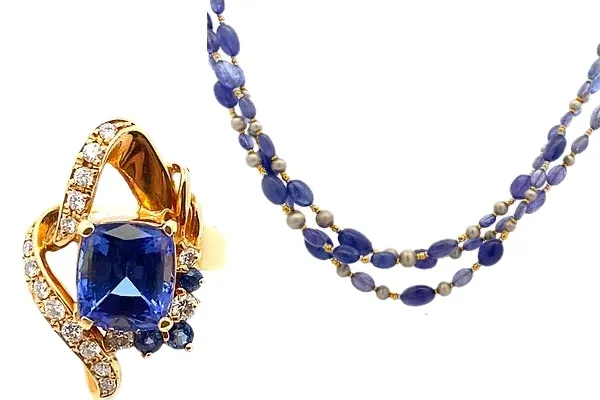 タンザナイトを使ったジュエリーの選び方