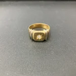 Pt900・K18 ダイヤモンド リング