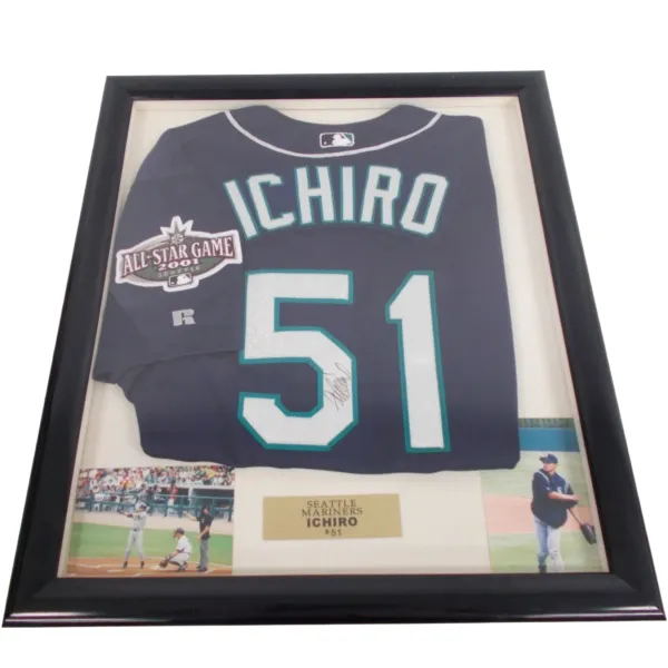 イチロー 2001 MLB オールスターゲーム 直筆サイン入りユニフォーム 