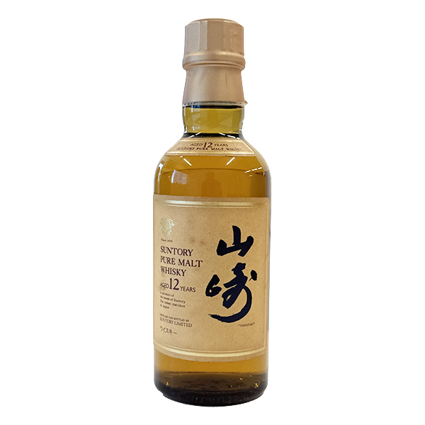 サントリー シングルモルトウイスキー 山崎12年 180ml瓶 」の参考買取 