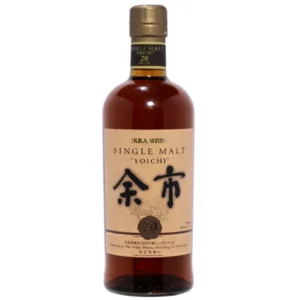 ニッカ シングルモルトウイスキー 余市 20年 52% 700ml(箱なし)