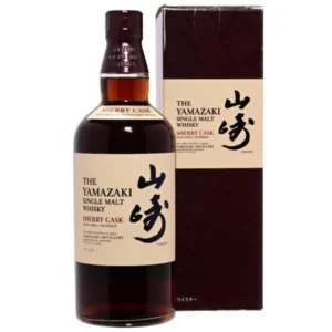 山崎 シングルモルトウイスキー シェリーカスク 48% 700ml(箱付き)