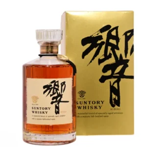 サントリーウイスキー 響 裏ゴールドラベル 金キャップ 旧ボトル 43% 700ml(箱付き)