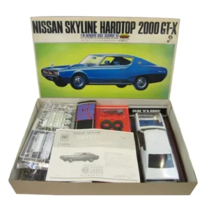 OTAKI NISSAN SKYLINE HARDTOP 2000 GT-X モーター付 1/16スケール プラモデル 未組立品