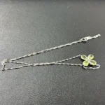 Pt850 トパーズネックレス