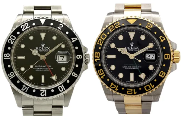 ロレックスGMTマスター ⅠとⅡの違い