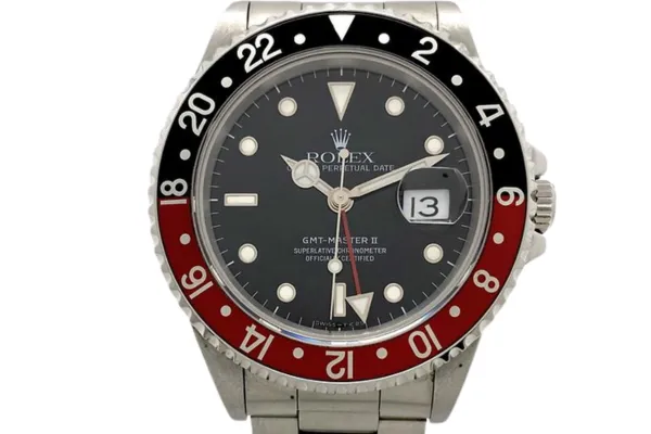 GMTマスター Ⅱのベゼルカラーの種類 黒×赤（コーク）