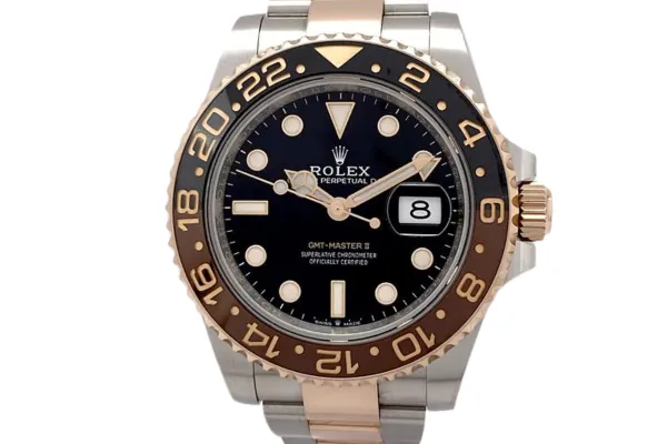 GMTマスター Ⅱのベゼルカラーの種類 茶×金