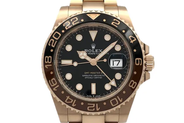 GMTマスター Ⅱのベゼルカラーの種類 黒×茶（ルートビア）