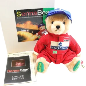 ハーマン社 セナベア Senna Bear テディベア アイルトン・セナ 419/3000 限定 ぬいぐるみ 箱付き