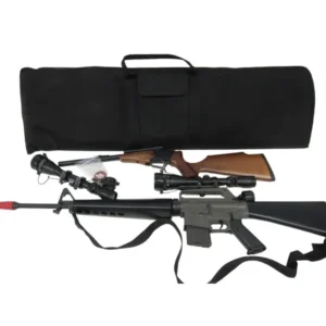 バレル樹脂製 ガスガン COLT AR-15 M16A1 CAL 5.56MM AGSK エアガン 計2点