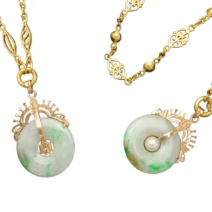 翡翠 ヒスイ ペンダント 2点