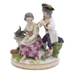 マイセン アンティーク フィギュリン 陶器人形