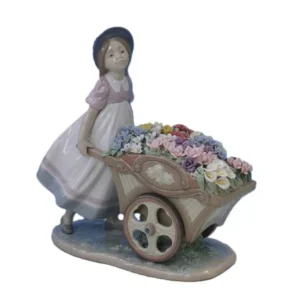 リヤドロ 花屋 陶器