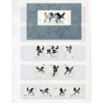 中国切手1978年徐悲鴻シリーズ小型シート