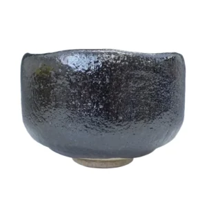 三代小川長楽（祐起夫） 黒茶碗