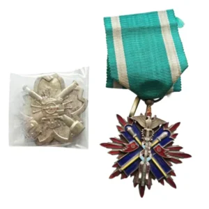 金鵄勲章 歩兵砲 速射砲 射撃徽章 徽章 計2点