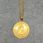 K18 エリザベスコインネックレス