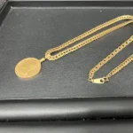 K18 クルーガーランド金貨トップネックレス