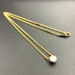 K18 ダイヤモンドネックレス