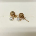 K18 パールピアス
