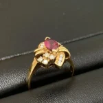 K18 ルビーリング