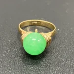 K18 翡翠リング