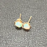 K18 色石 ピアス