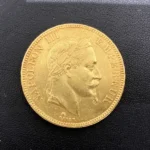 K22 ナポレオン3世 フラン金貨