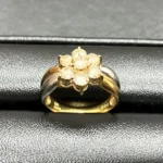 Pt900・K18 ダイヤモンドリング