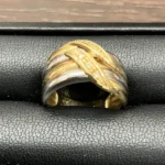 Pt900・K18 ダイヤモンド リング