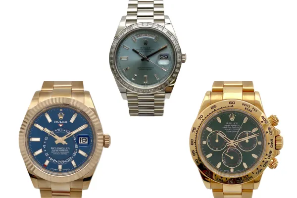 ロレックス スカイドゥエラー 336935 482UR535　ロレックス デイトナ 116508 29E8X226　ロレックス デイデイト 228396TBR 998RG171