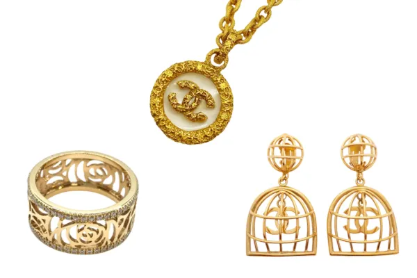 シャネル ネックレス/ペンダントトップ　シャネル ピアス/イヤリング　シャネル リング 21S651 OR750