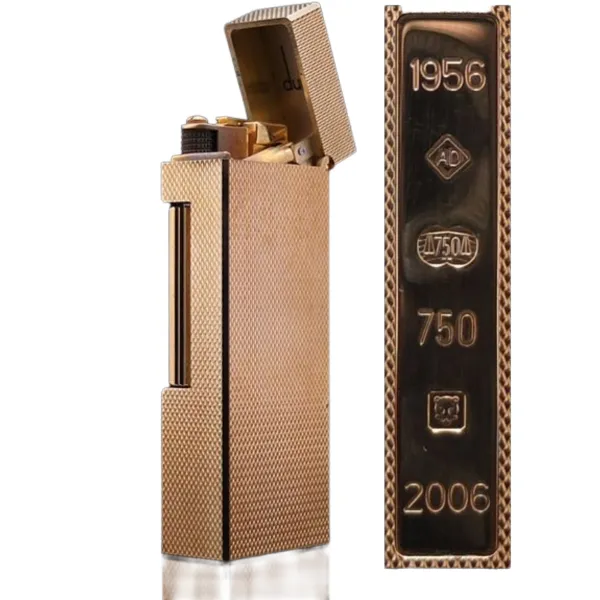 dunhill(ダンヒル)50周年記念18K製ガスライター 世界限定50個 」の参考 