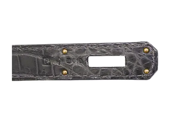 エルメス バーキン30 ハンドバッグ クロコダイル □P刻印